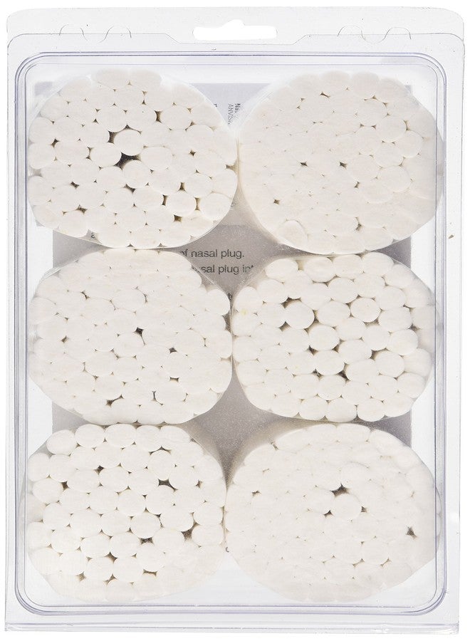 مولر سدادات أنف من مولر للطب الرياضي، لوقف نزيف الأنف للرجال والنساء، ضمن مستلزمات الإسعافات الأولية الطبية، مصنوعة من القطن البكر 100%، 300 قطعة - Image 2